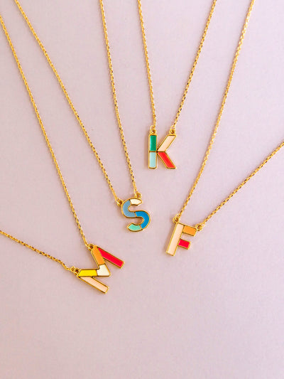 Olivia Luxe Initial Necklace