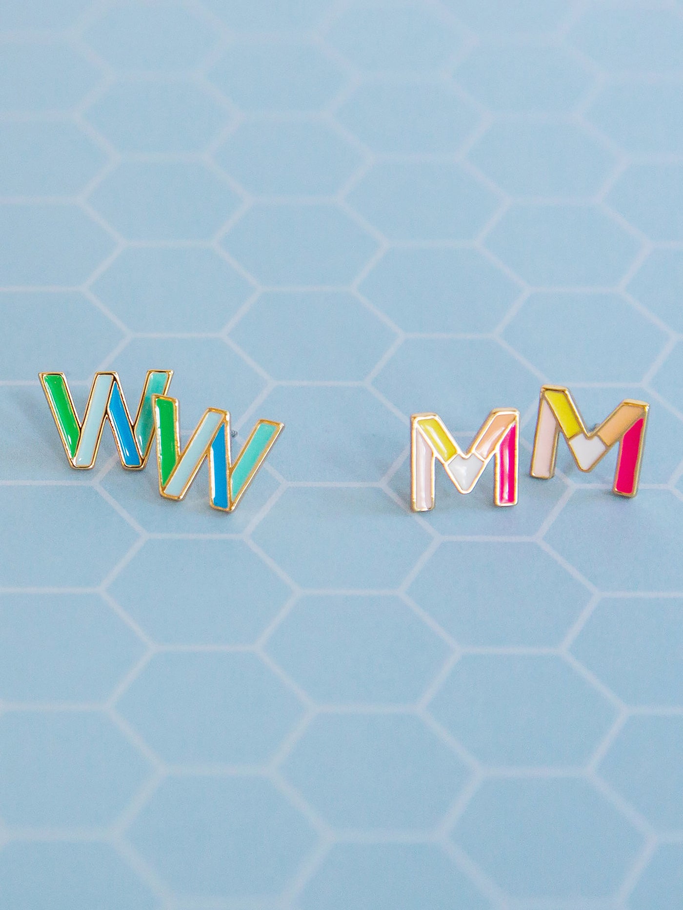 Olivia Luxe Initial Earrings
