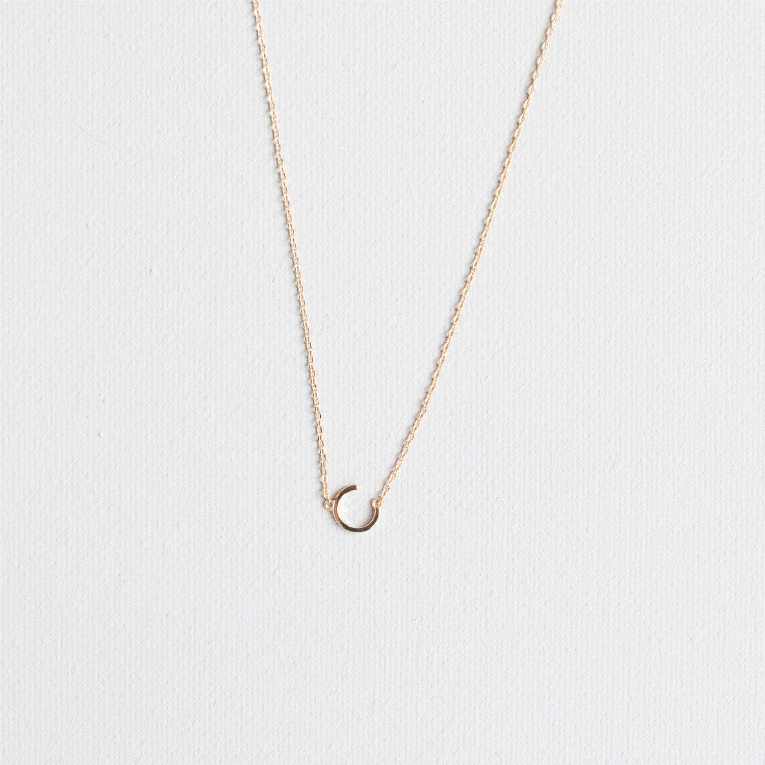 Gold Luxe Initial Necklace