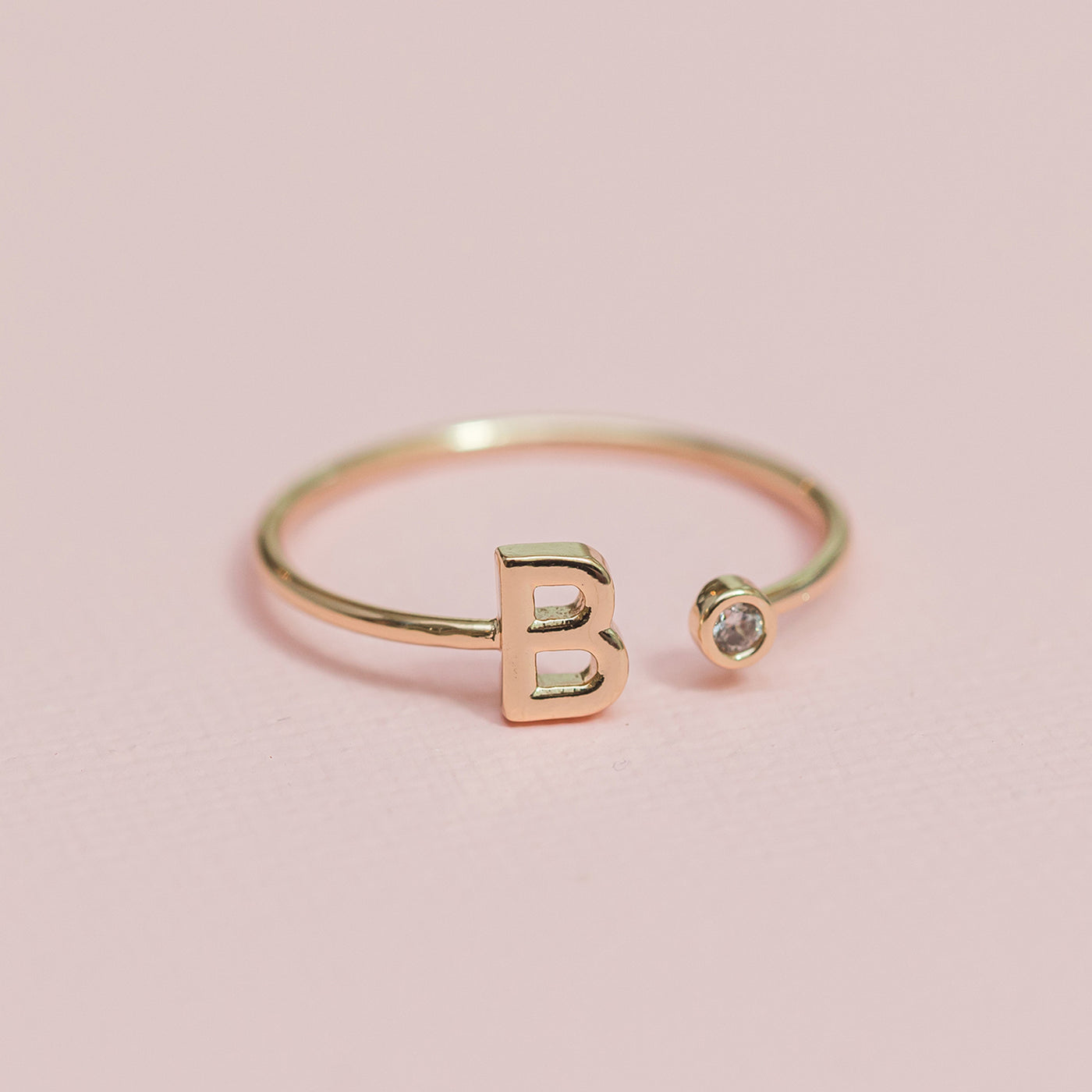 FINAL SALE - Luxe Initial Ring