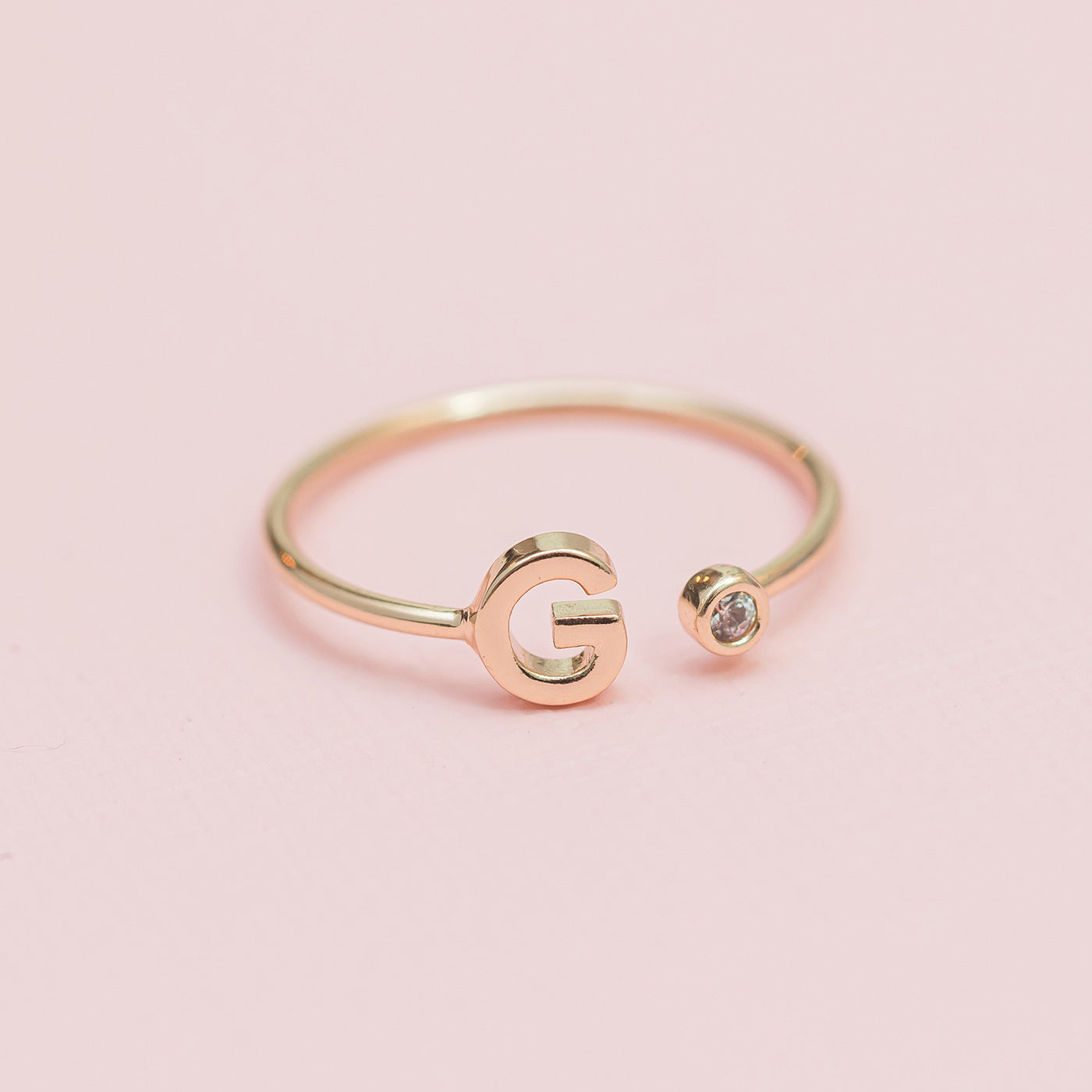 FINAL SALE - Luxe Initial Ring