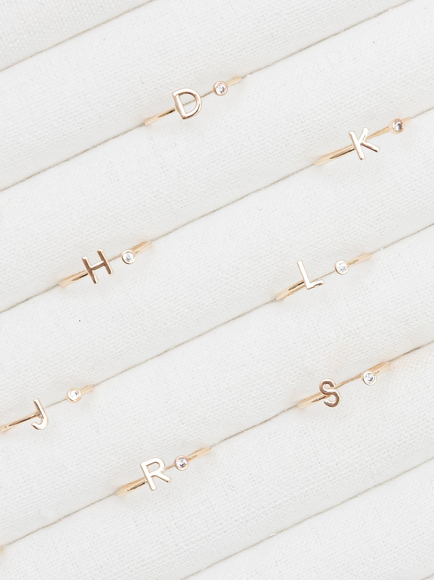 FINAL SALE - Luxe Initial Ring