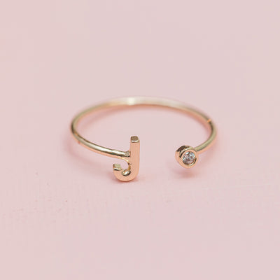 FINAL SALE - Luxe Initial Ring