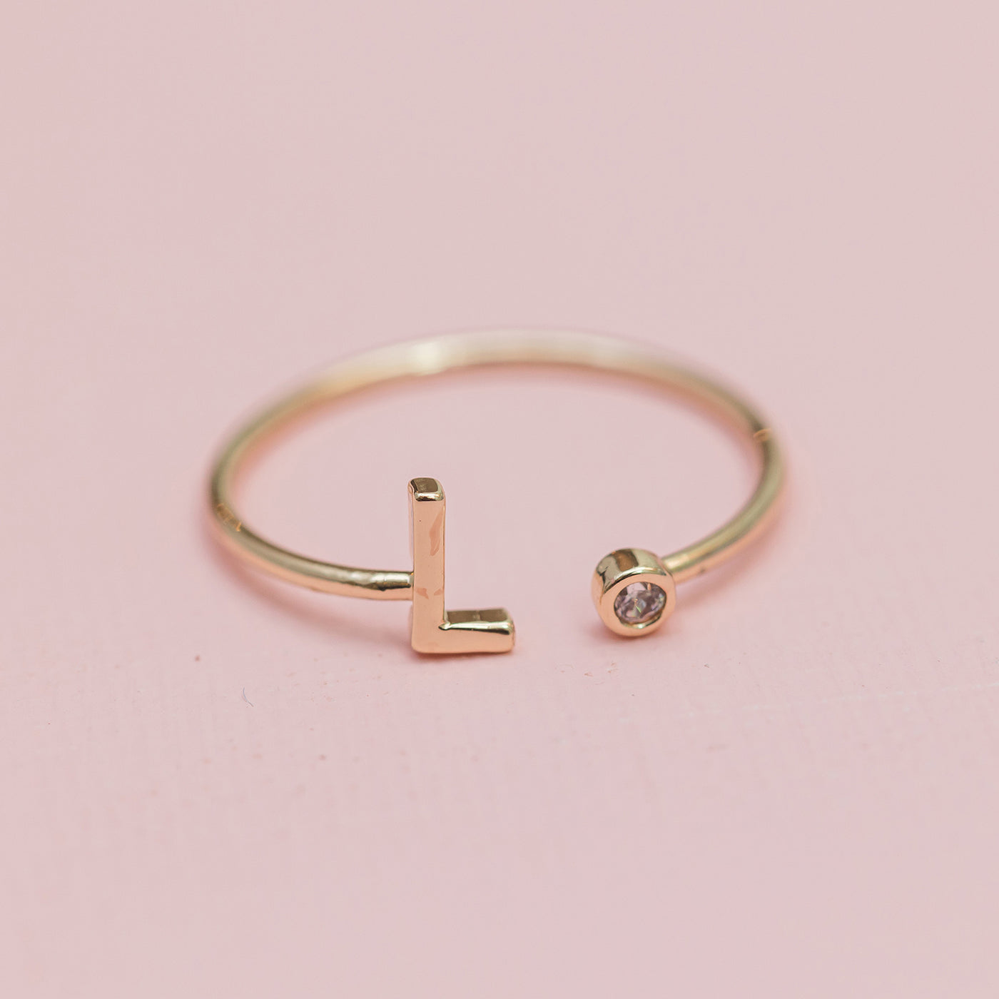 FINAL SALE - Luxe Initial Ring