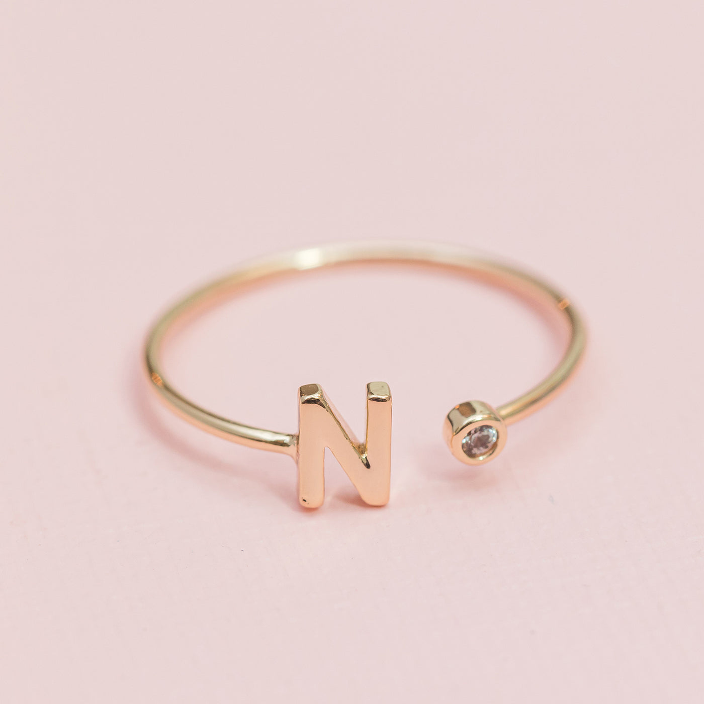 FINAL SALE - Luxe Initial Ring