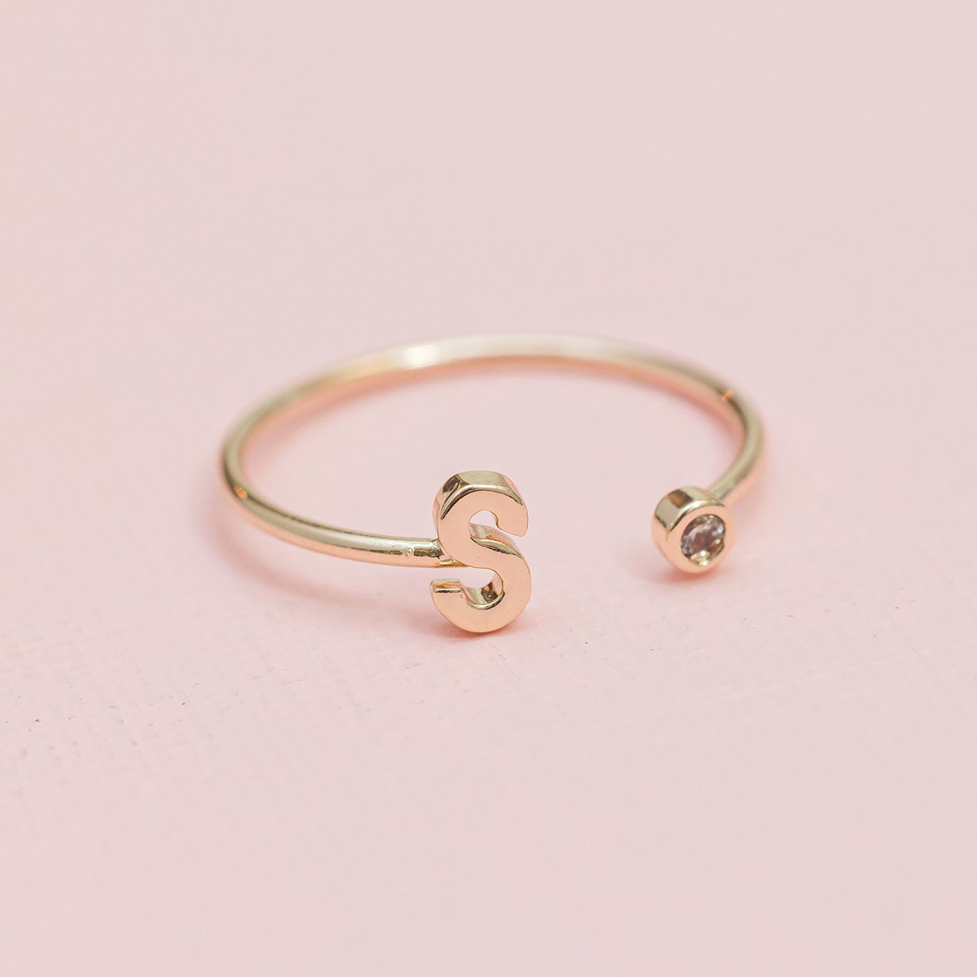 FINAL SALE - Luxe Initial Ring