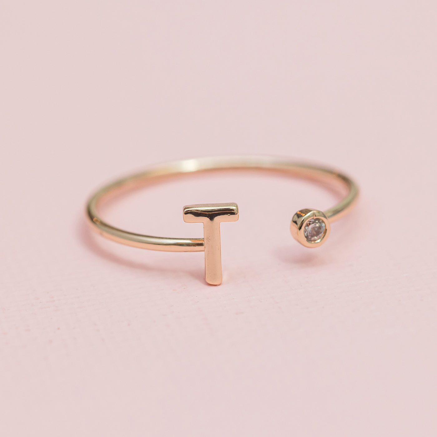 FINAL SALE - Luxe Initial Ring