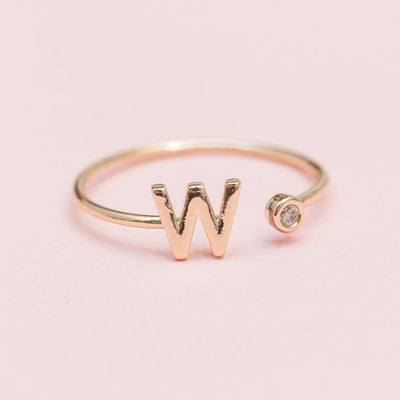 FINAL SALE - Luxe Initial Ring