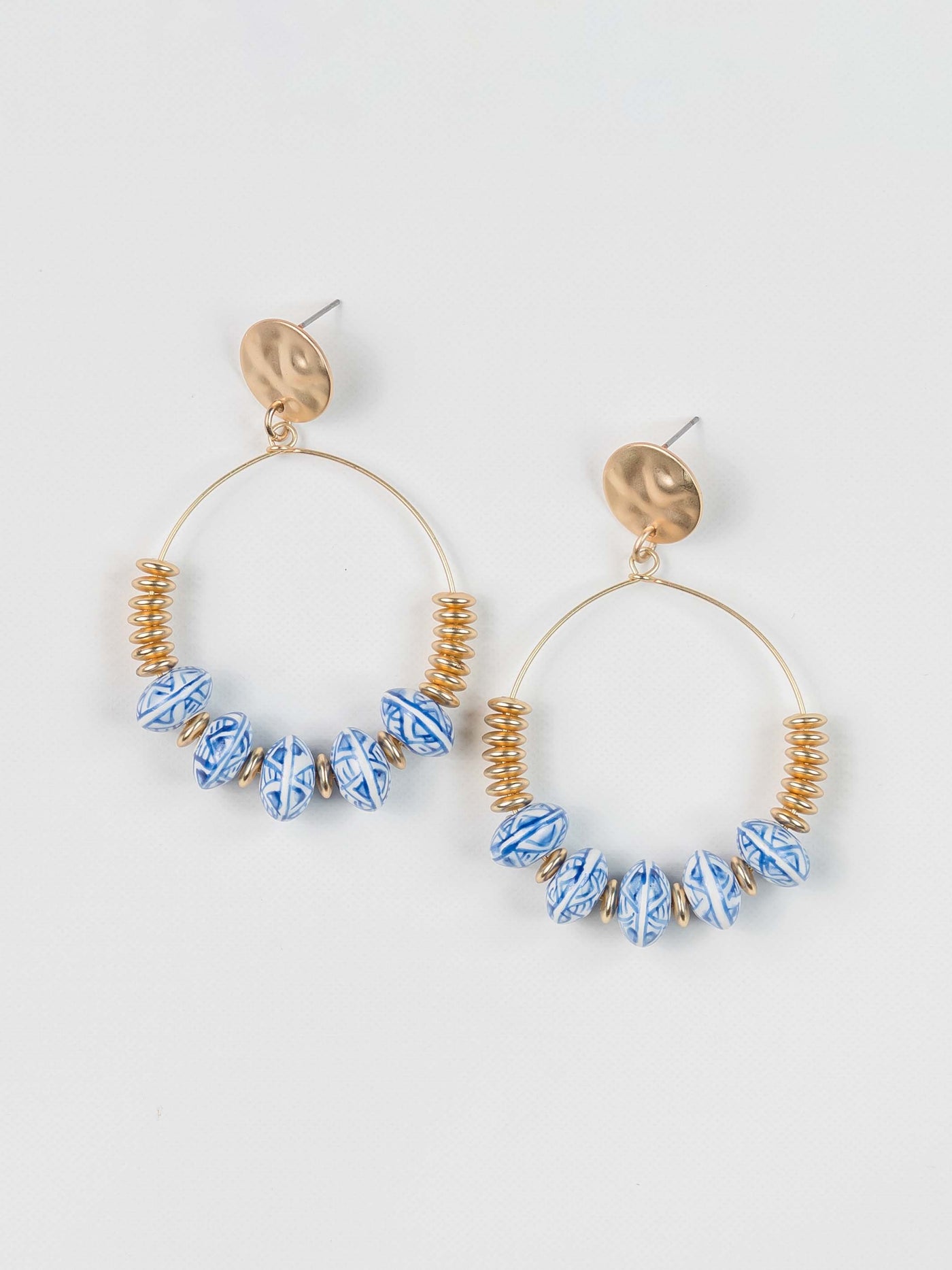 Blue Eva Earrings