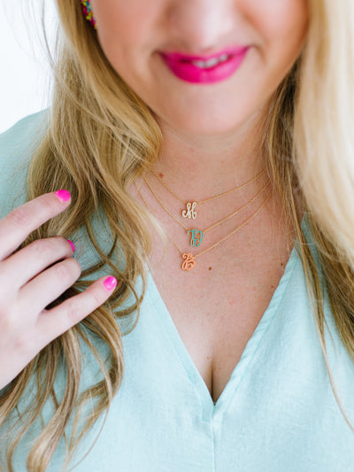 FINAL SALE - Luxe Initial Necklace