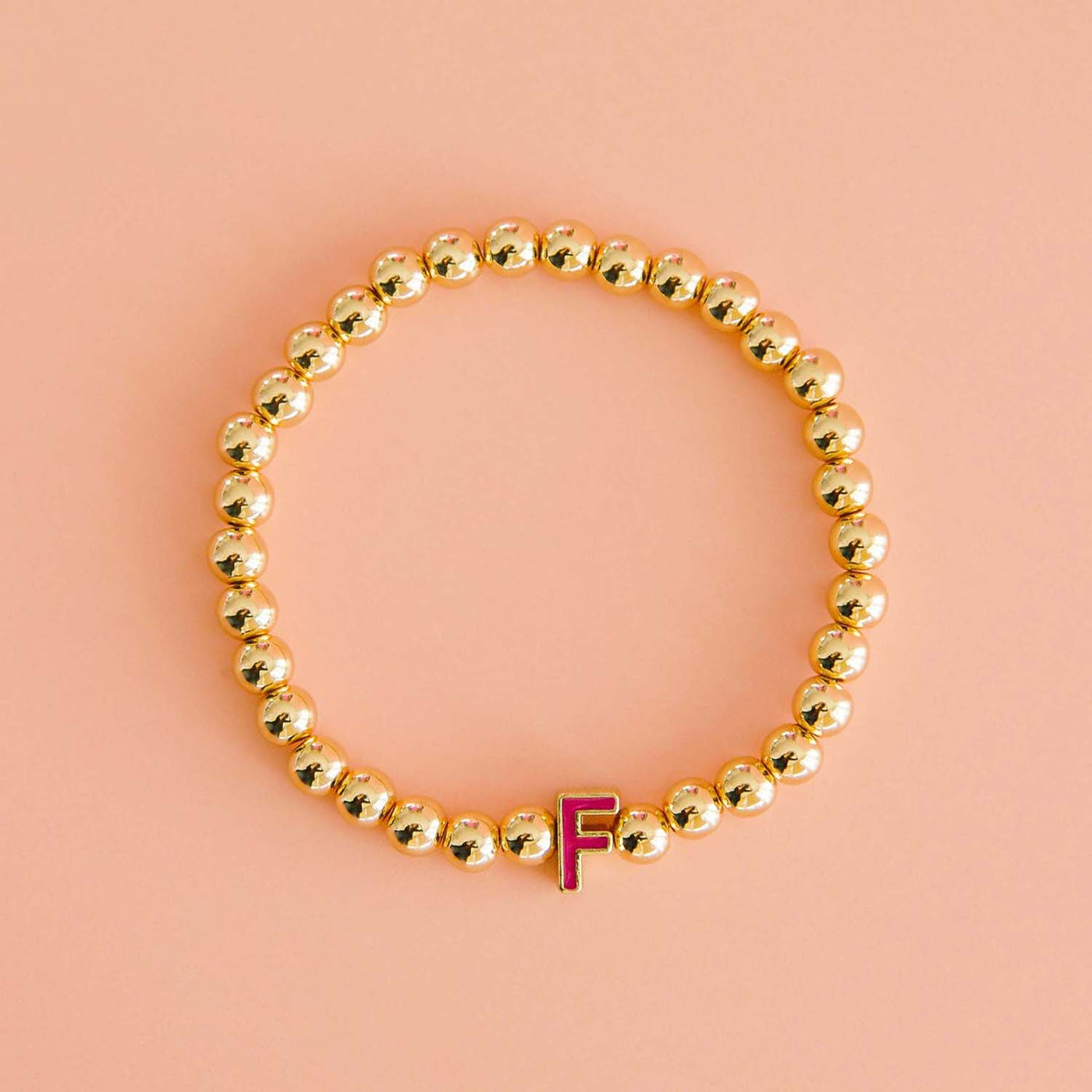 Monica Initial Bracelet