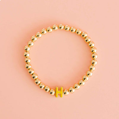 Monica Initial Bracelet