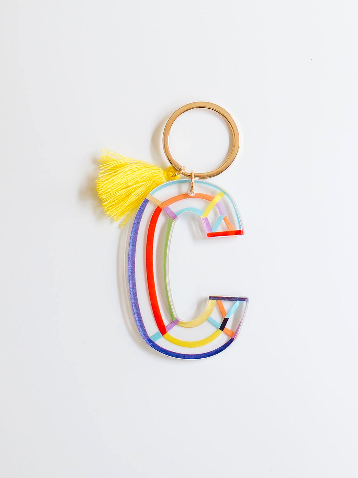 Initial Keychain Collection | Clean Lines