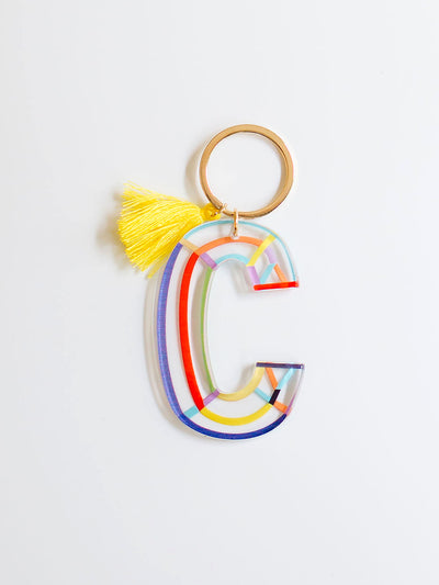 Initial Keychain Collection | Clean Lines