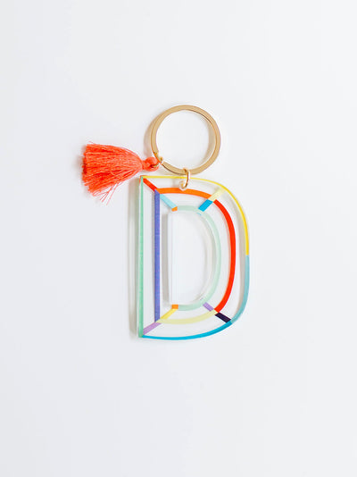 Initial Keychain Collection | Clean Lines