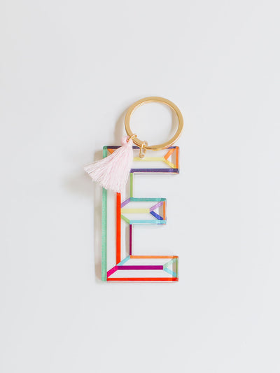 Initial Keychain Collection | Clean Lines