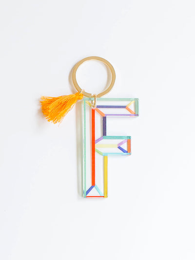 Initial Keychain Collection | Clean Lines