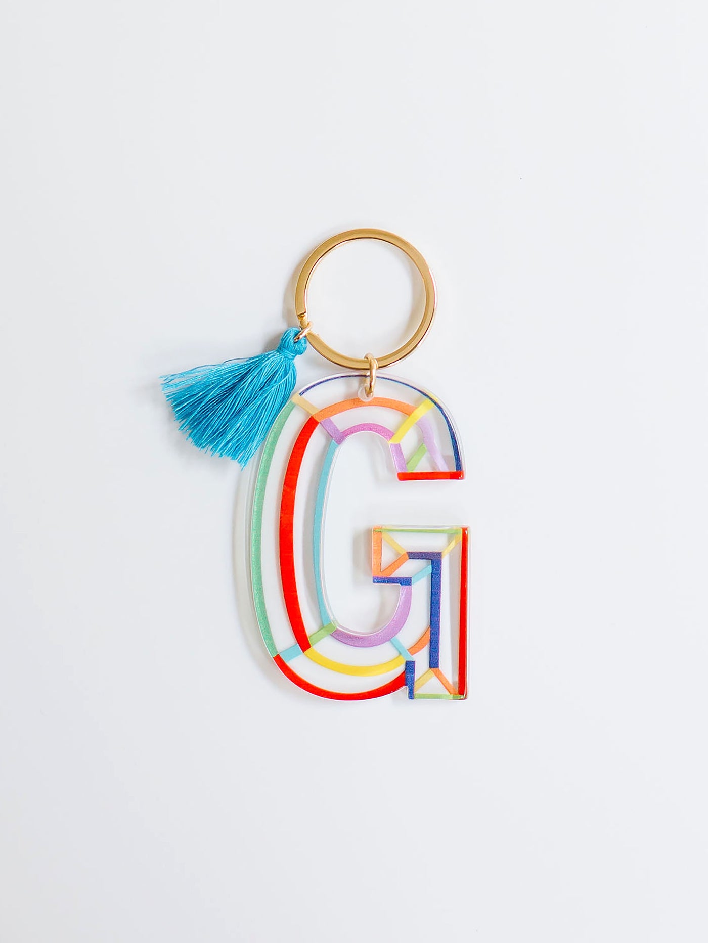 Initial Keychain Collection | Clean Lines