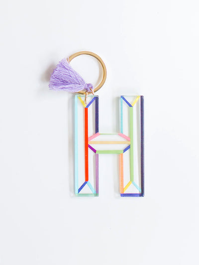 Initial Keychain Collection | Clean Lines