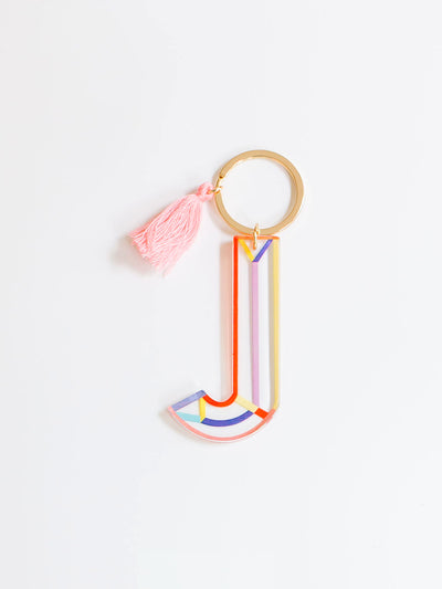 Initial Keychain Collection | Clean Lines