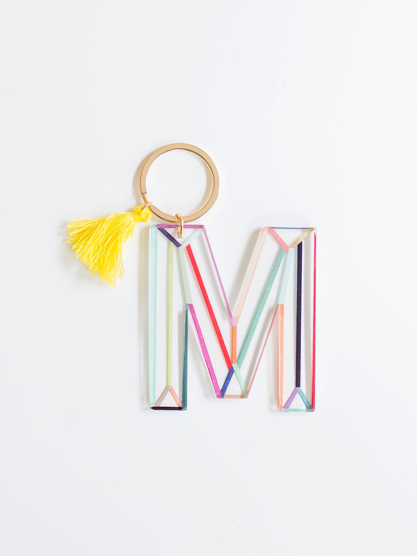 Initial Keychain- M - The Sandbox Children's Boutique