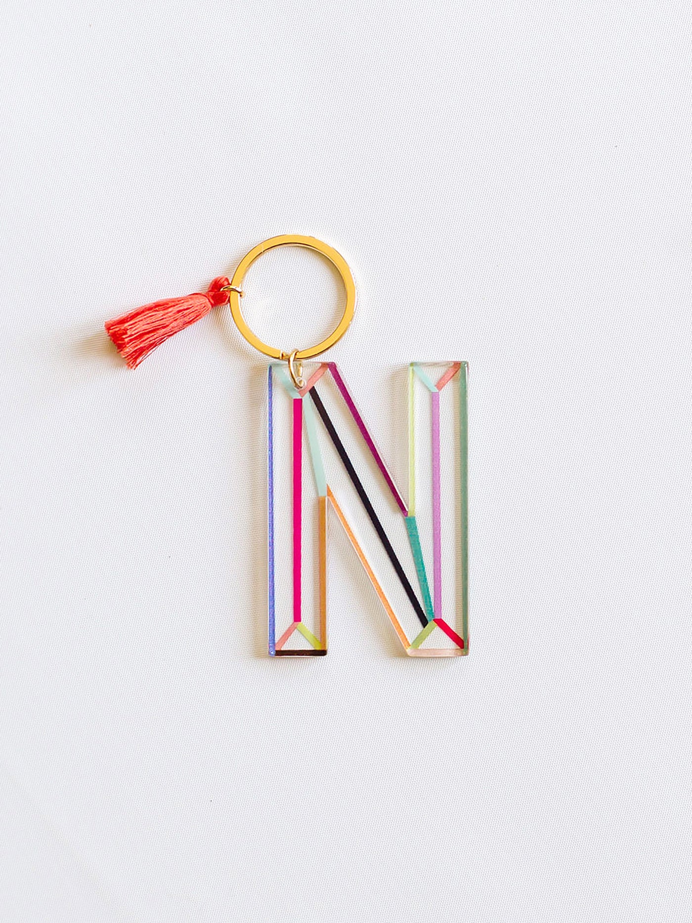 Initial Keychain- M - The Sandbox Children's Boutique