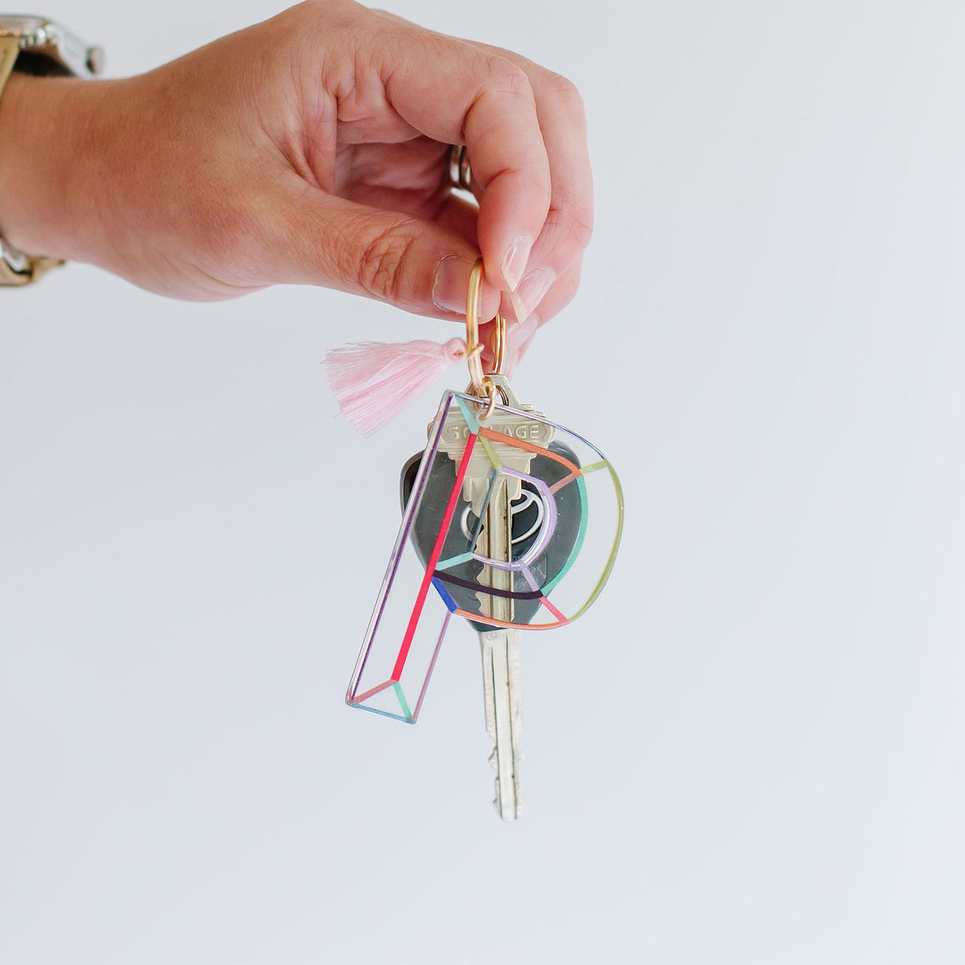 Initial Keychain Collection | Clean Lines