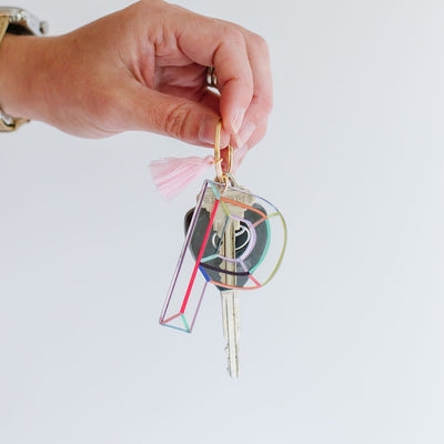 Initial Keychain Collection | Clean Lines