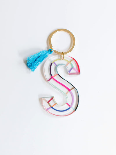 Initial Keychain Collection | Clean Lines