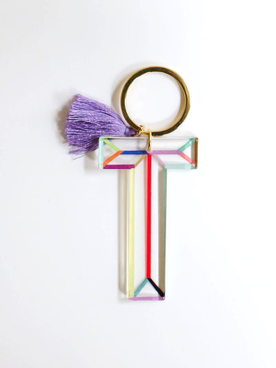 Initial Keychain Collection | Clean Lines
