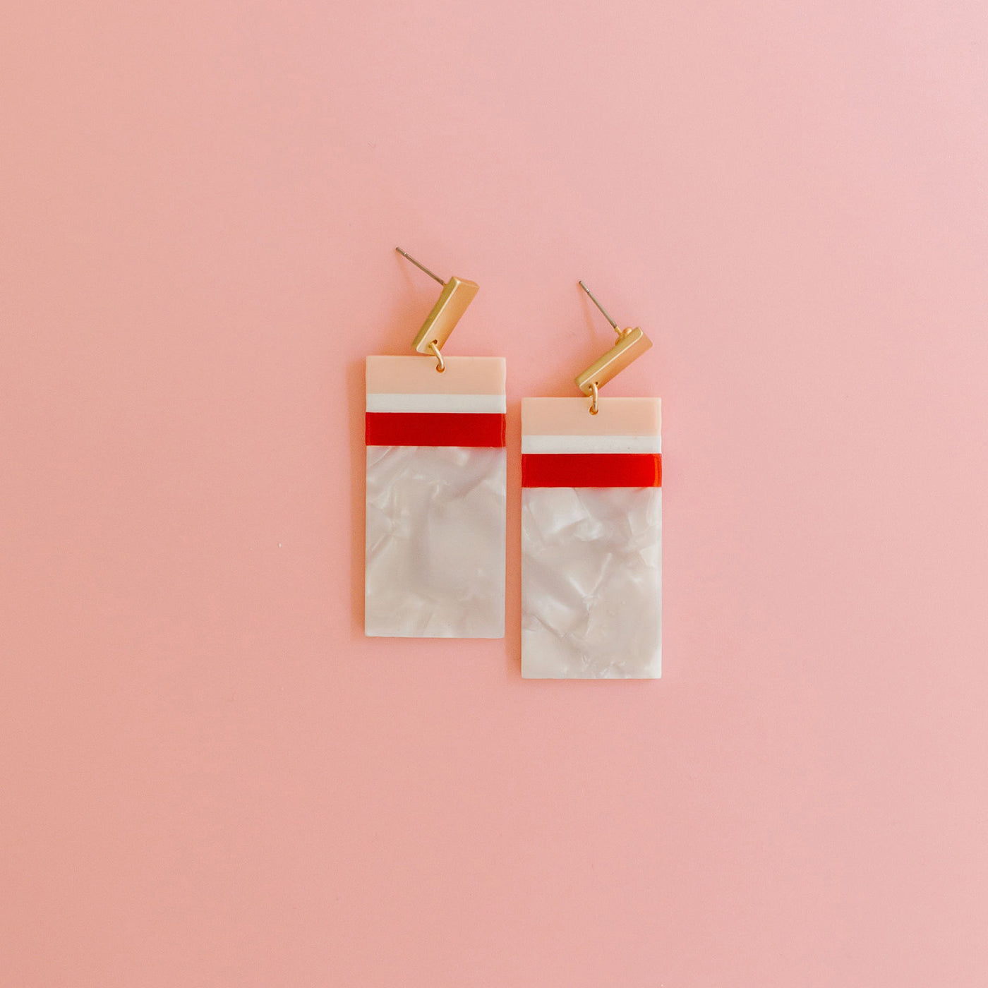 Moni Pink Earrings