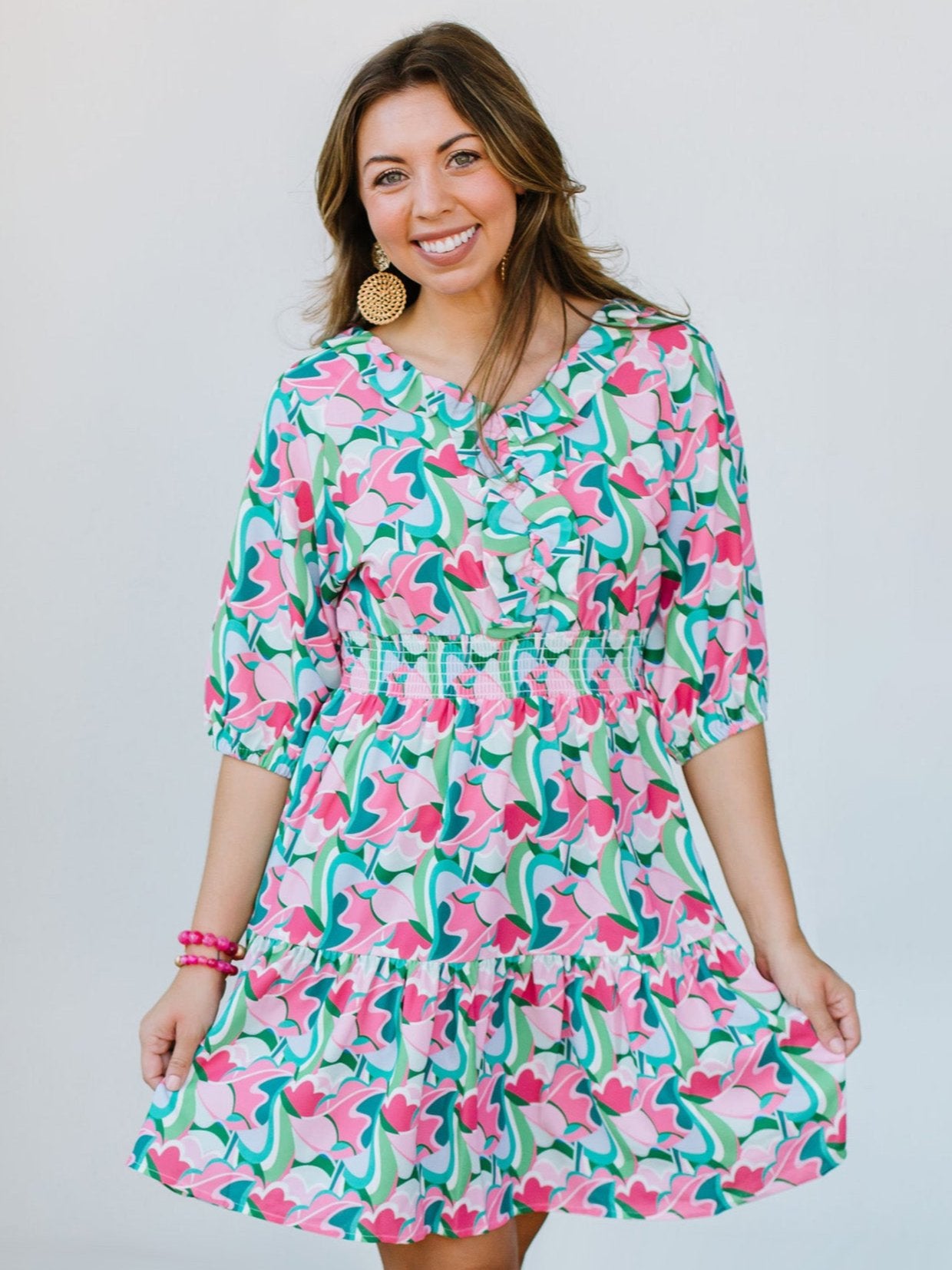 FINAL SALE - Harlow Dress | Come Away With Me Green