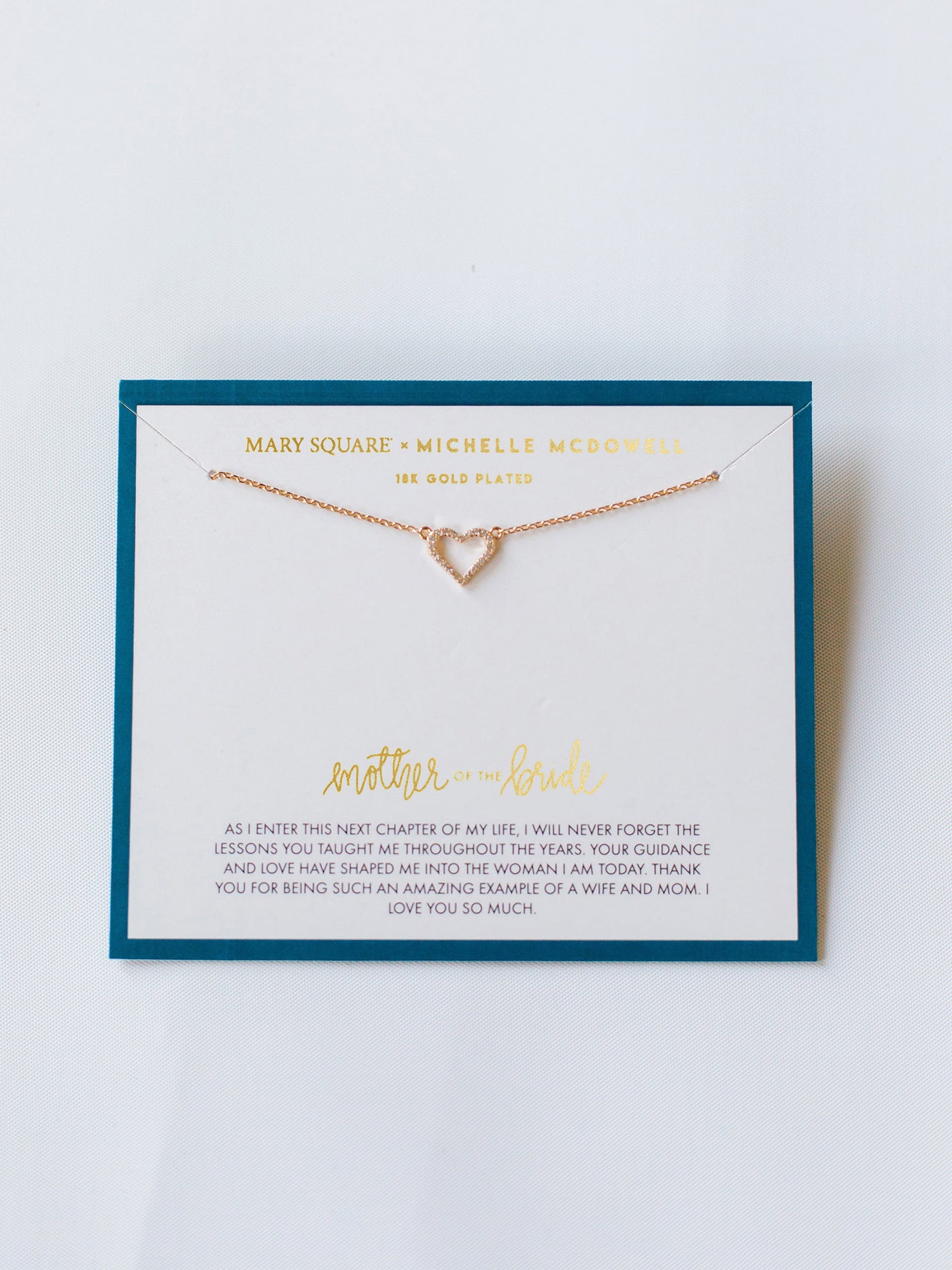 FINAL SALE - Mother of the Bride Necklace