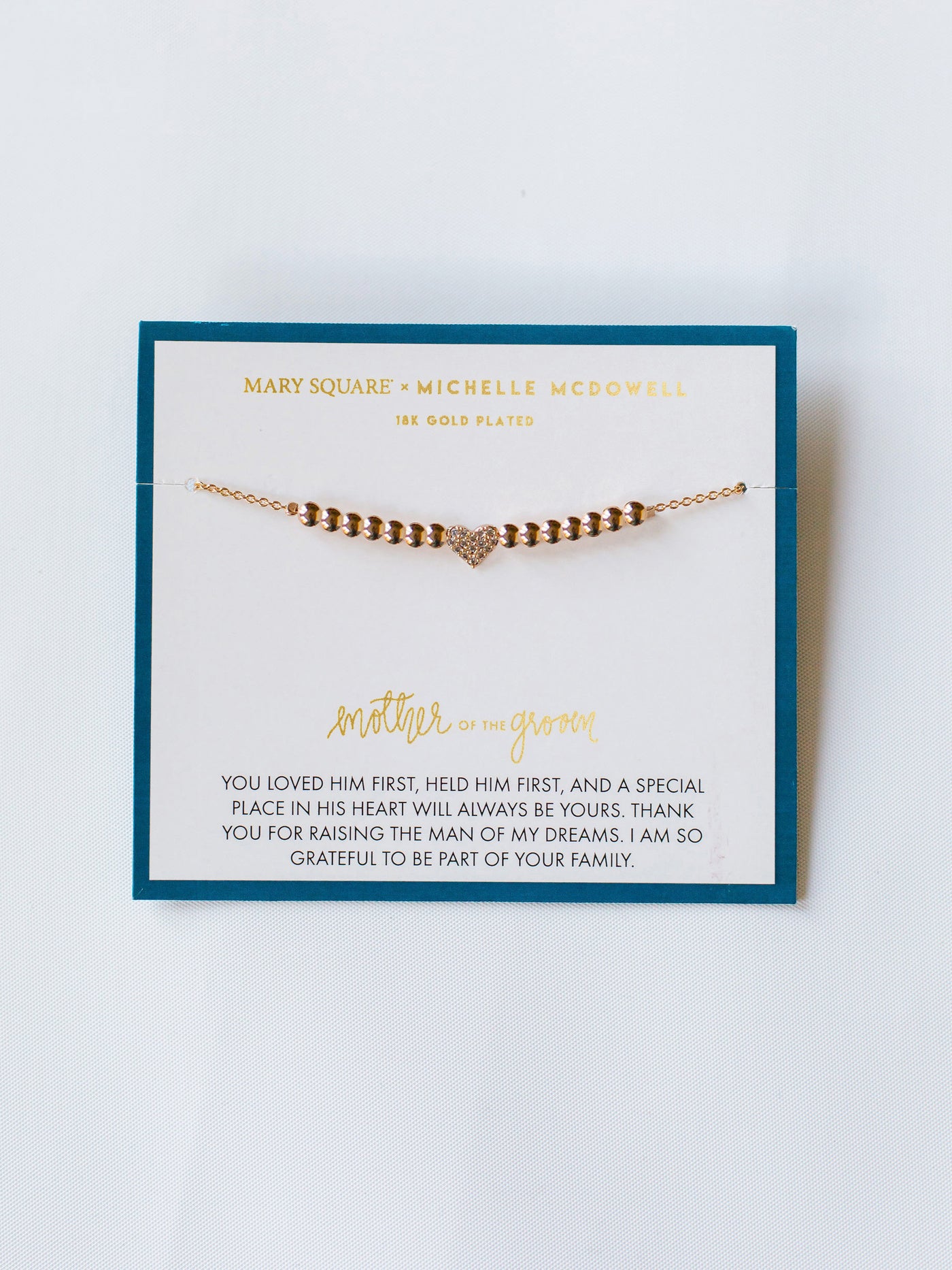 FINAL SALE - Mother of the Groom Bracelet