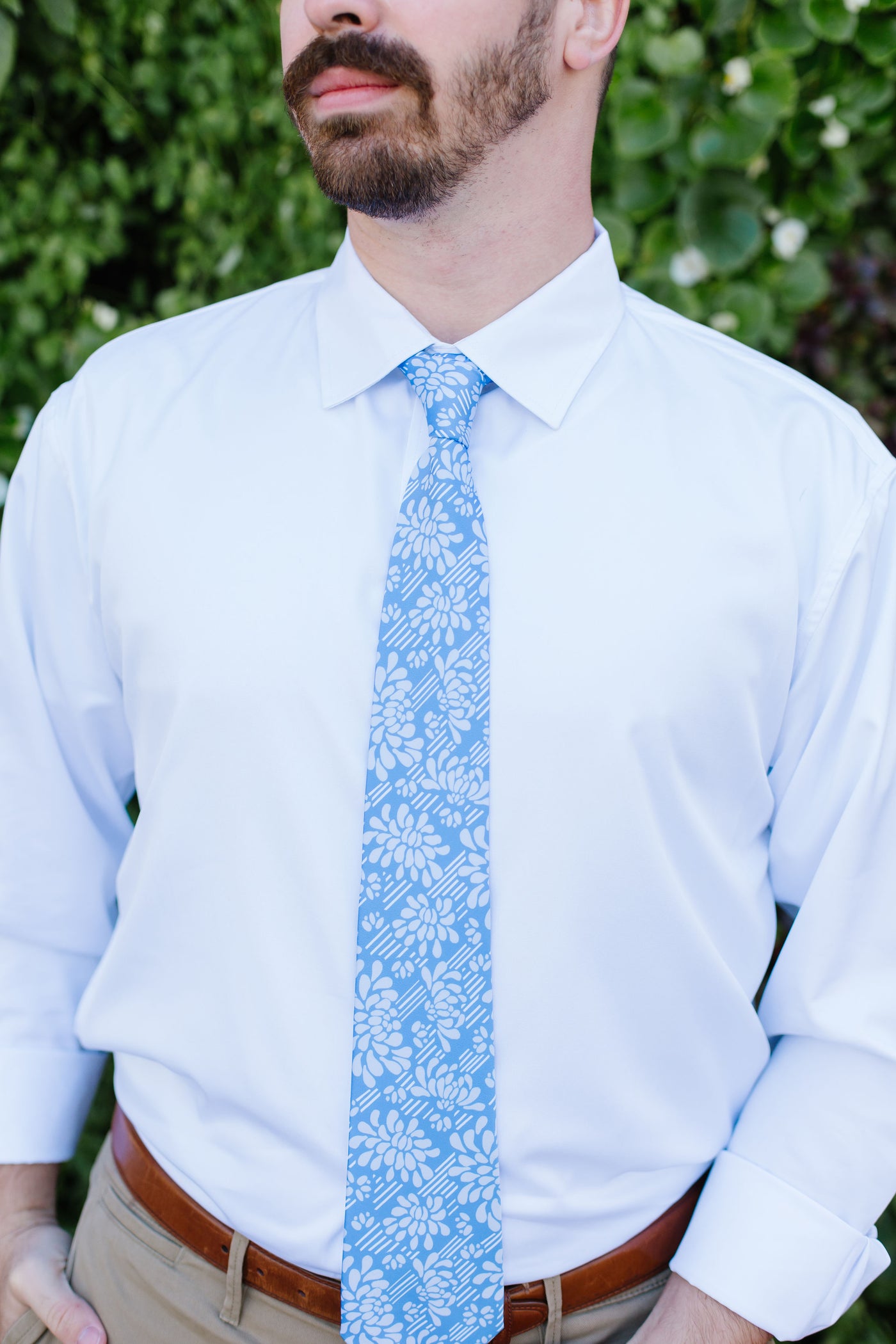 Necktie | First Blooms Blue
