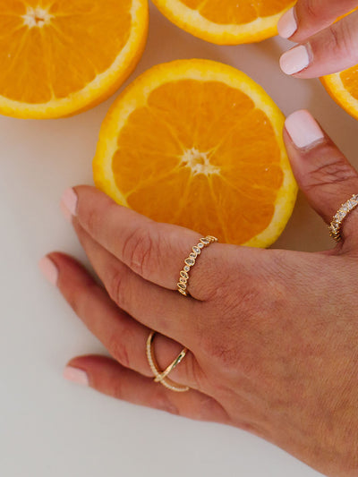 Mia Luxe Gold Ring