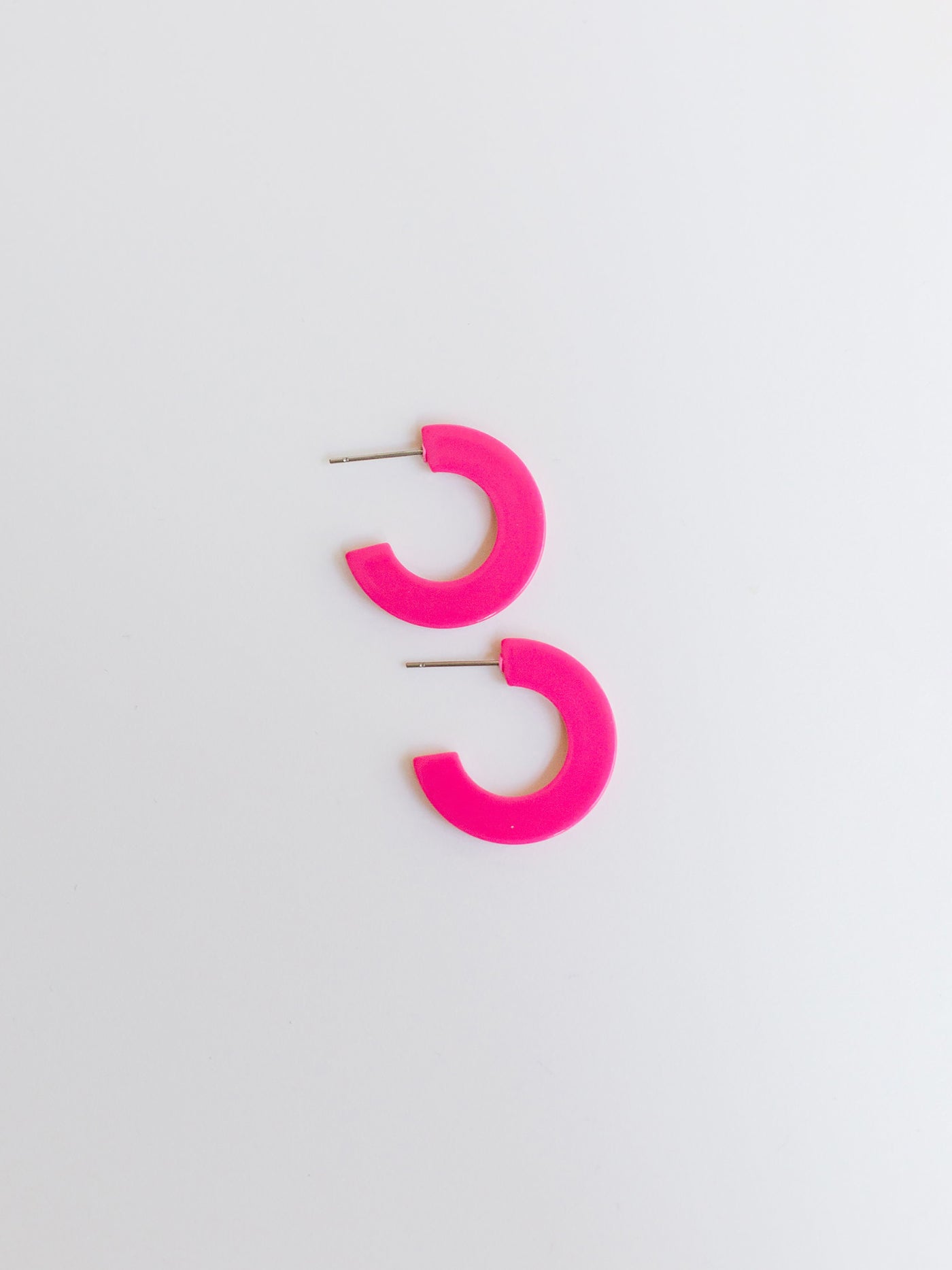 FINAL SALE - Classic Acrylic Hoops | Small