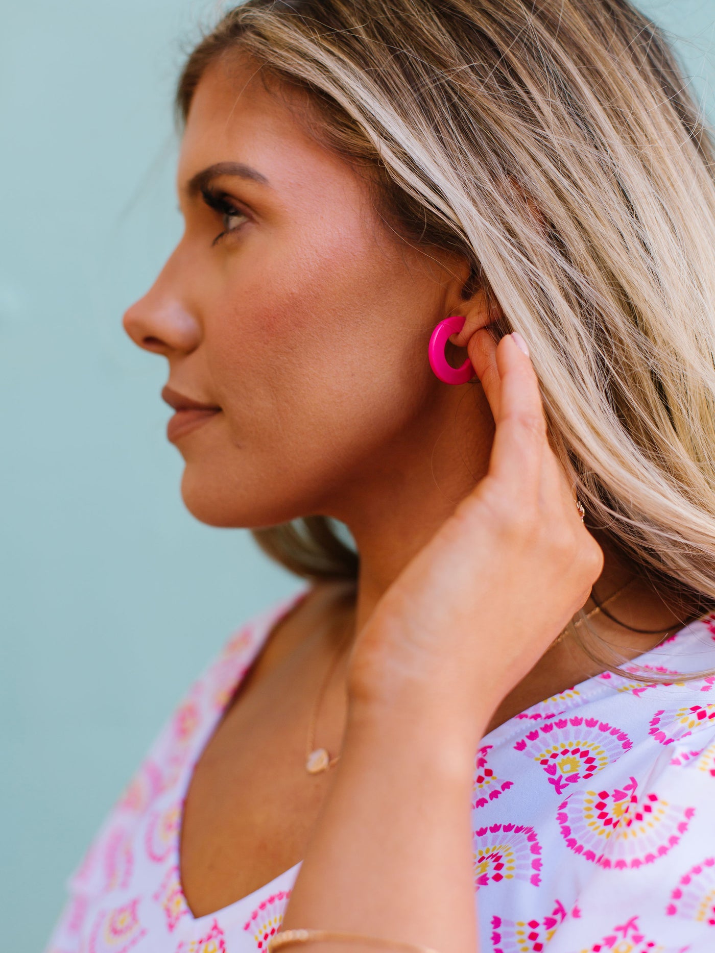FINAL SALE - Classic Acrylic Hoops | Small