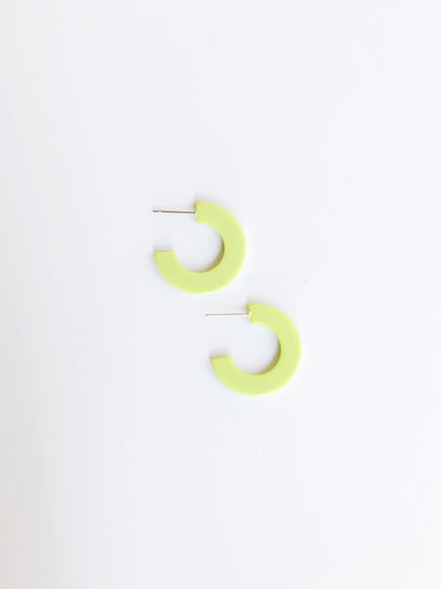 FINAL SALE - Classic Acrylic Hoops | Small