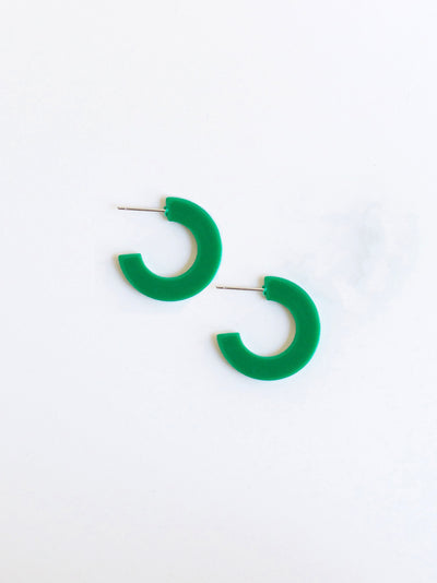 FINAL SALE - Classic Acrylic Hoops | Small