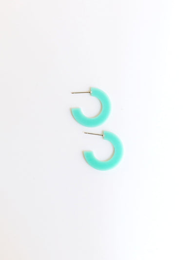 FINAL SALE - Classic Acrylic Hoops | Small