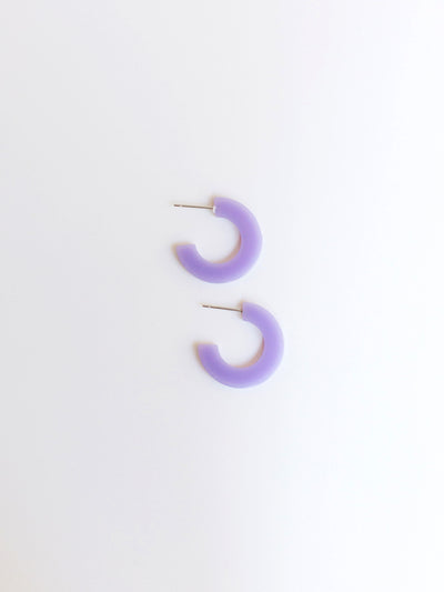 FINAL SALE - Classic Acrylic Hoops | Small