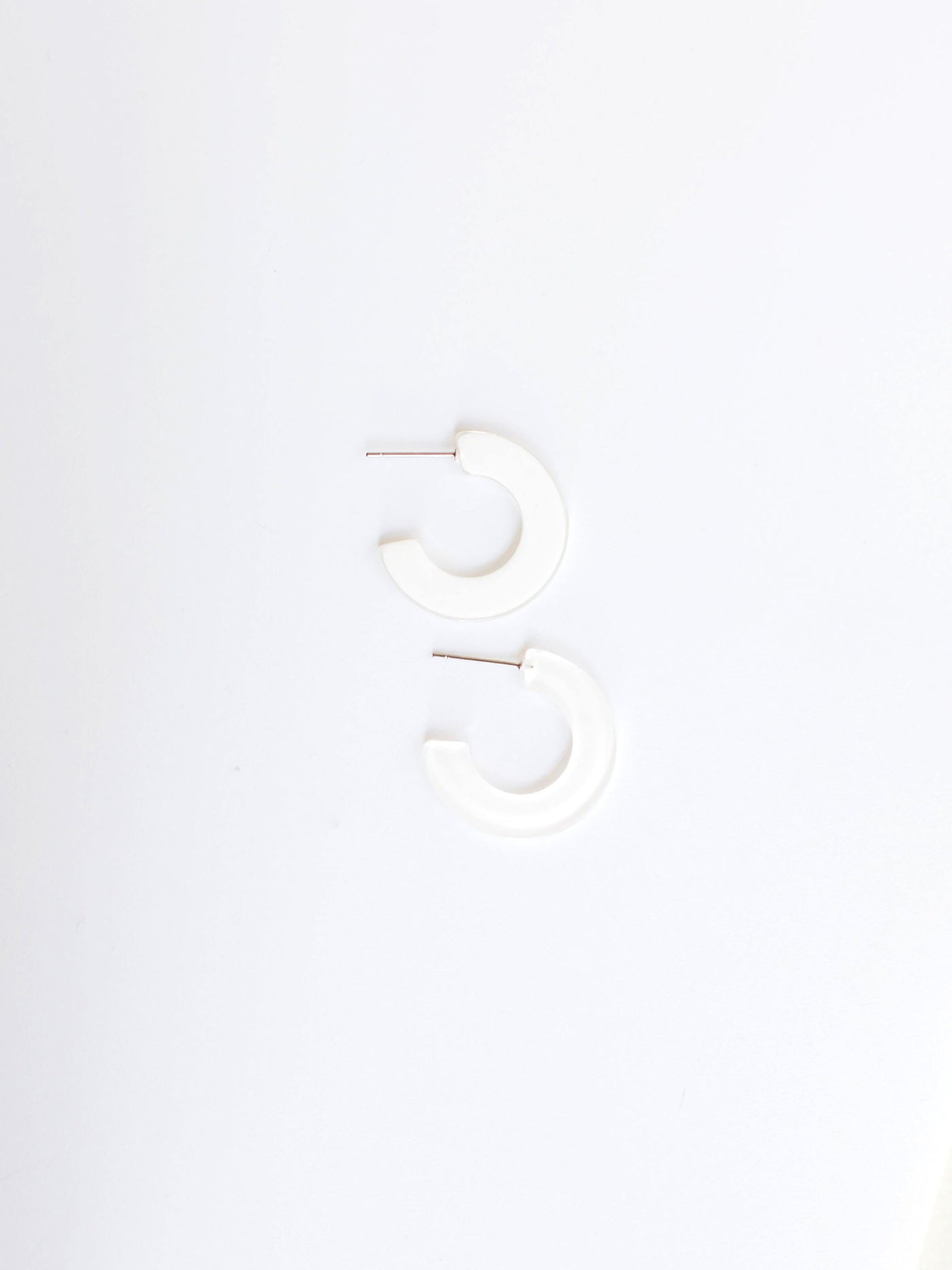 FINAL SALE - Classic Acrylic Hoops | Small