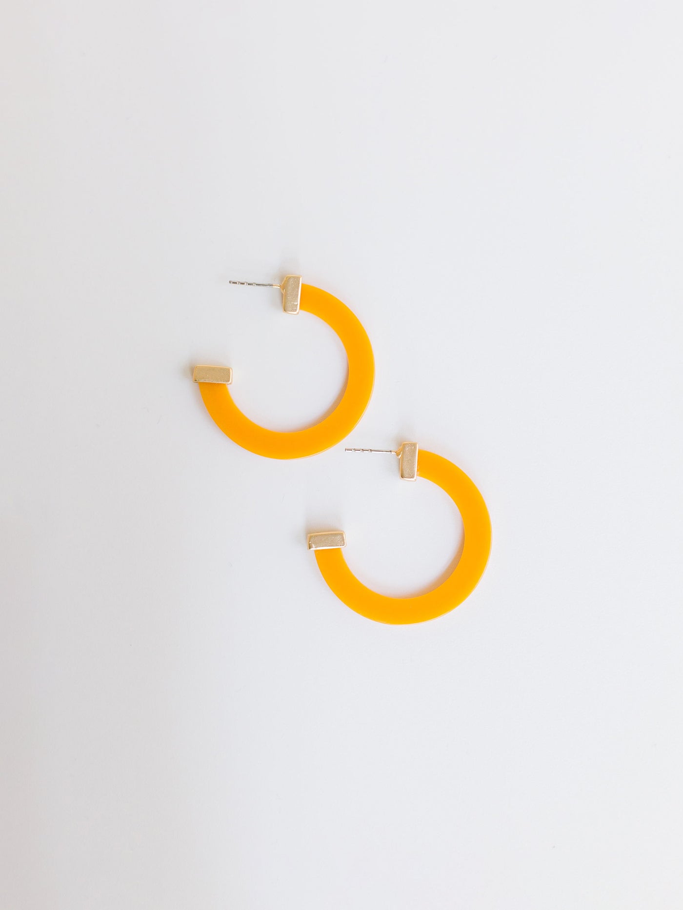 FINAL SALE - Classic Acrylic Hoops | Medium
