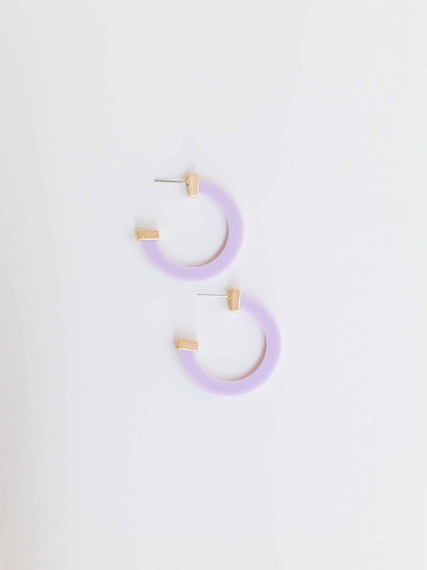 FINAL SALE - Classic Acrylic Hoops | Medium