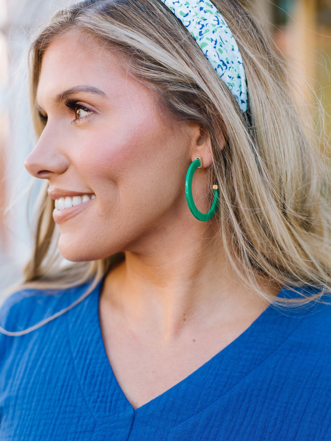 FINAL SALE - Classic Acrylic Hoops | Large