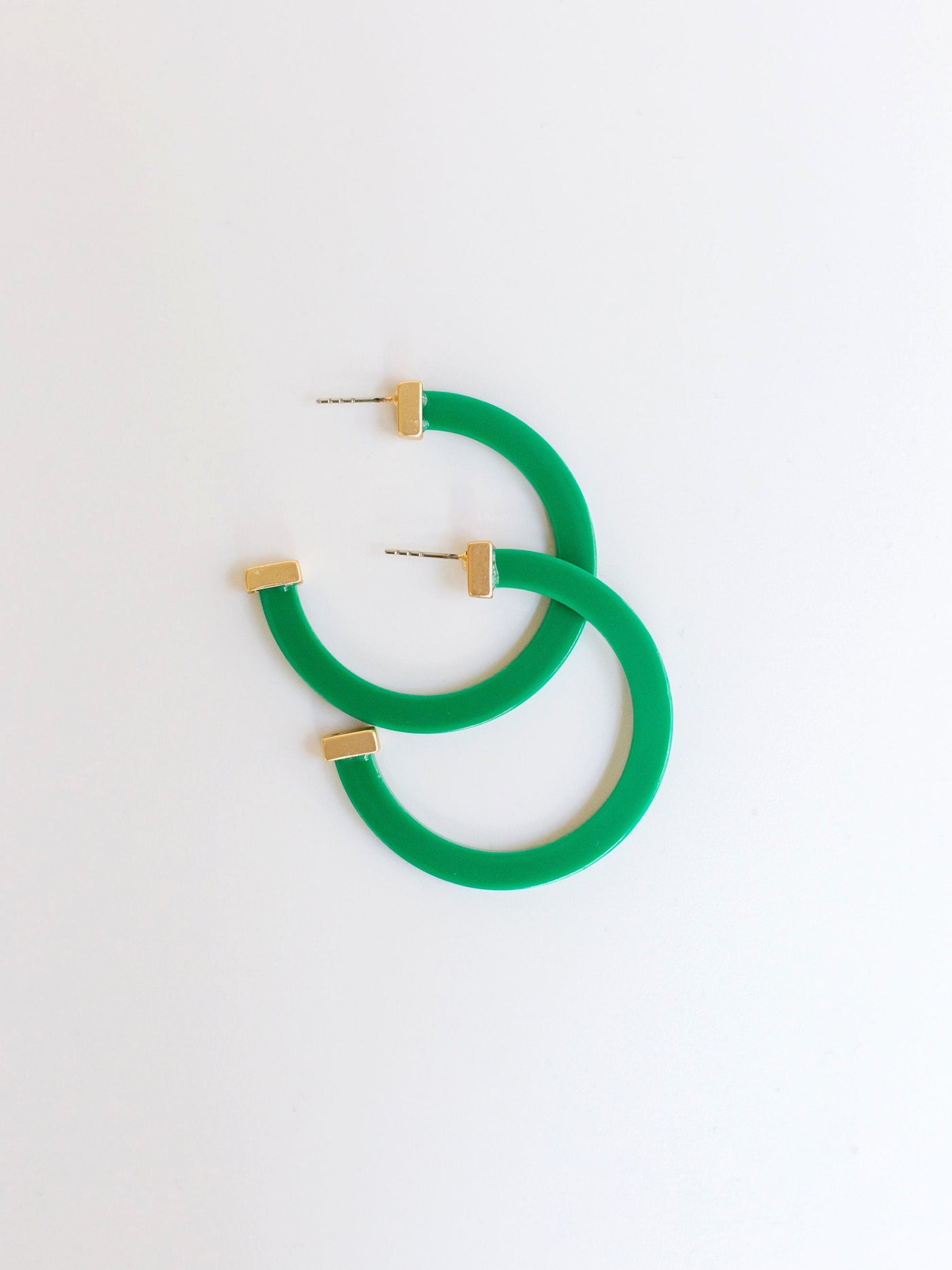 FINAL SALE - Classic Acrylic Hoops | Large