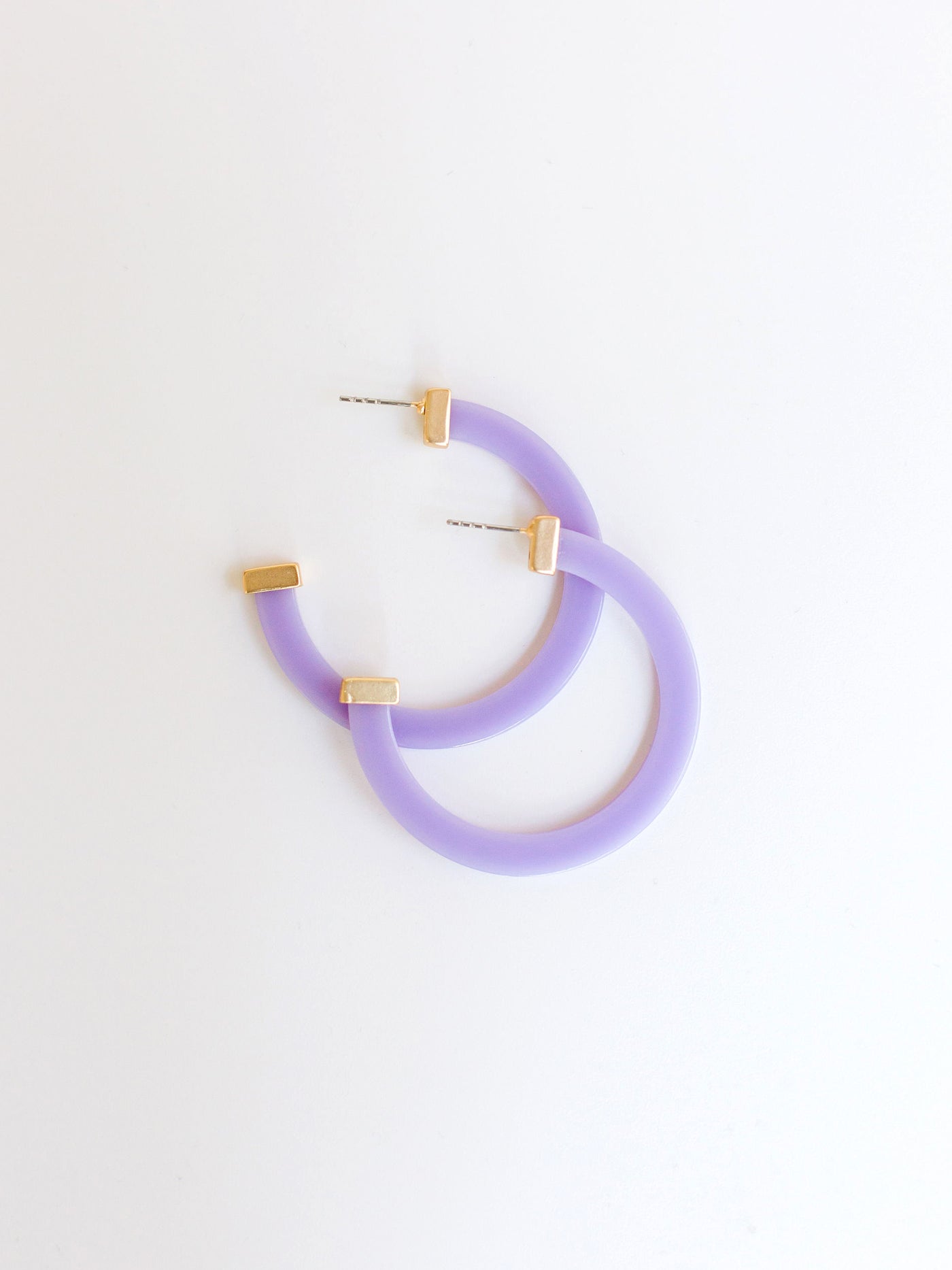 FINAL SALE - Classic Acrylic Hoops | Large