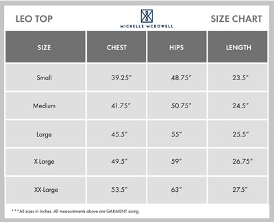FINAL SALE - Leo Top