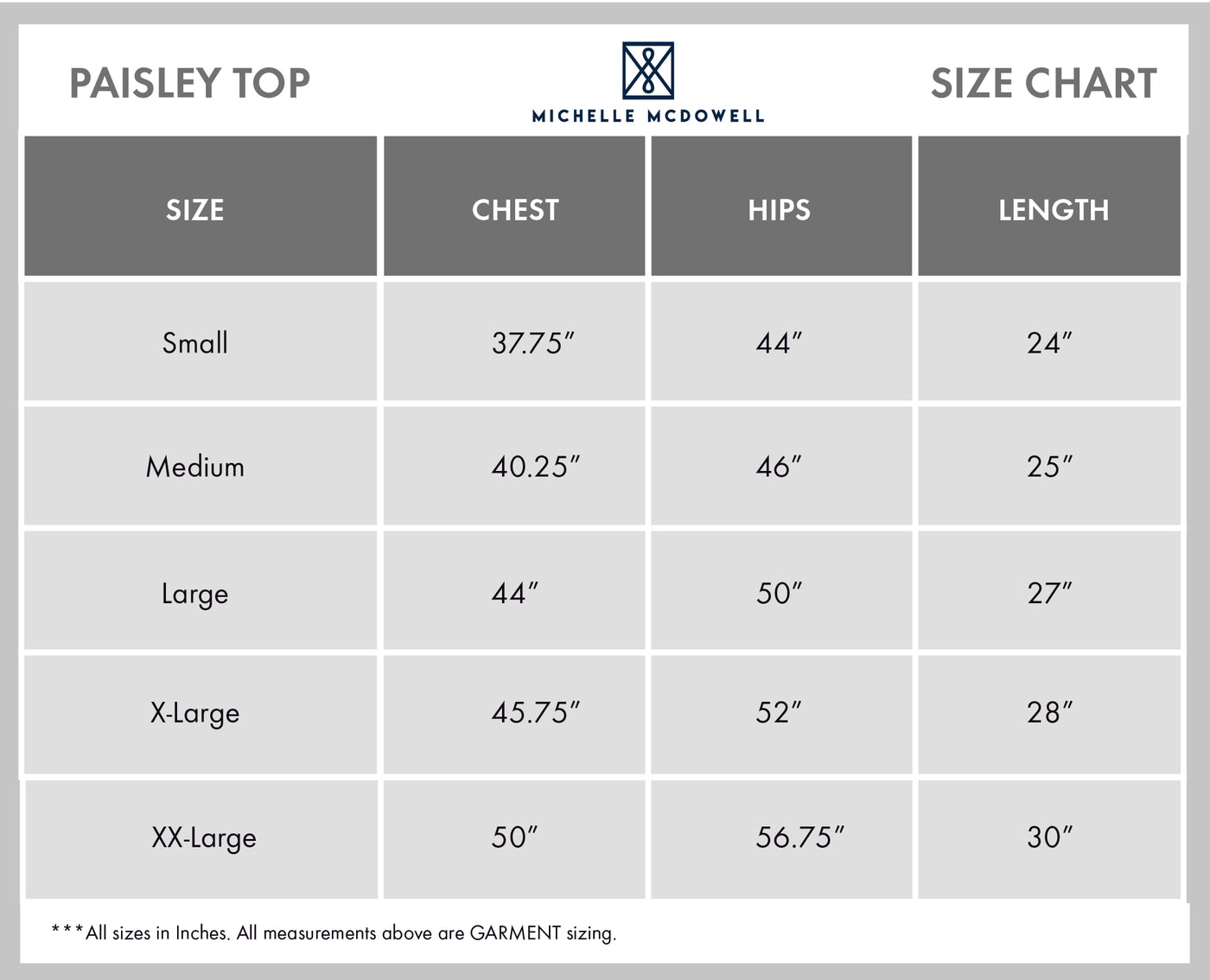 FINAL SALE - Paisley Top
